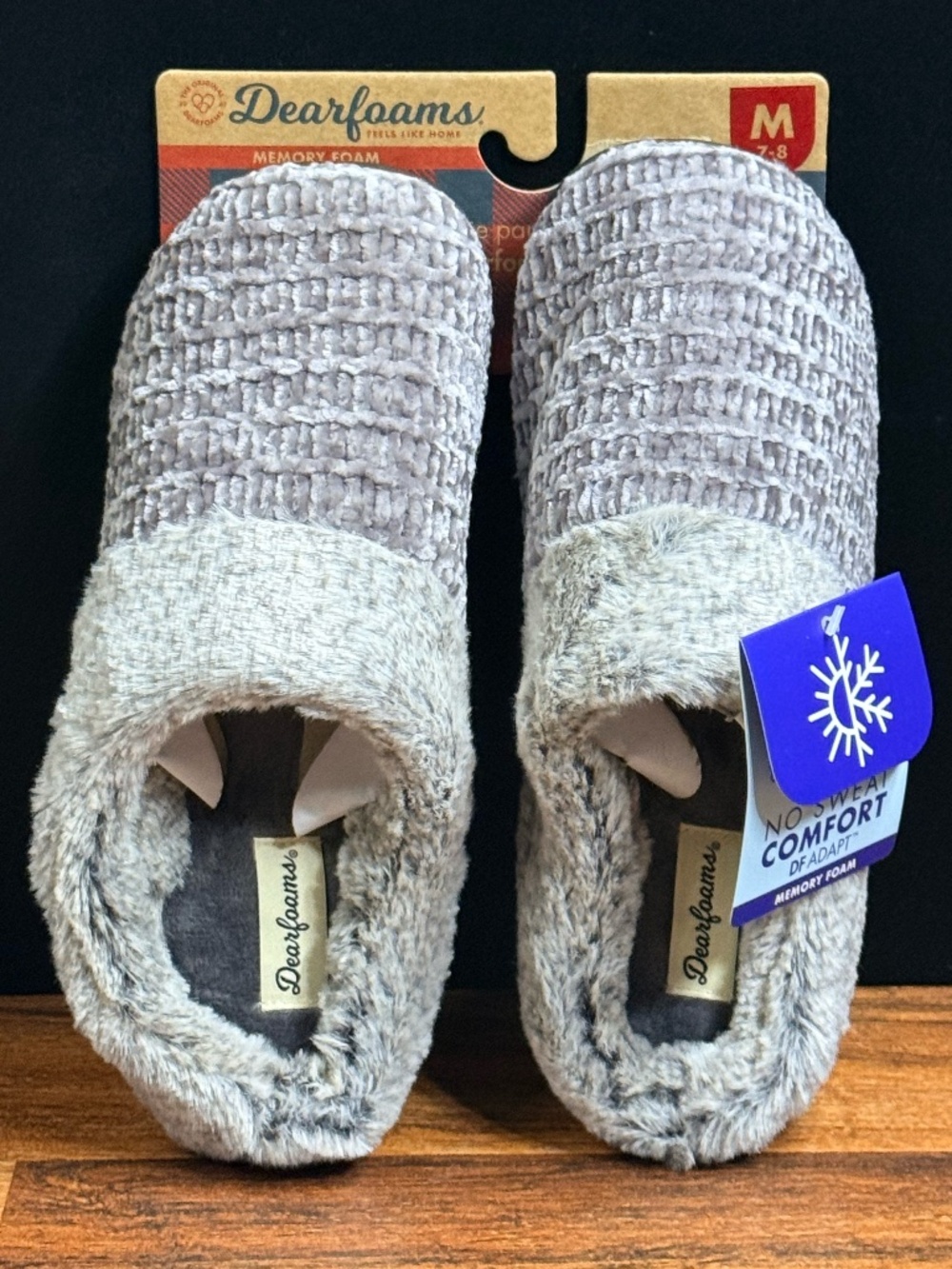Dearfoams Memory Foam Women's Slippers